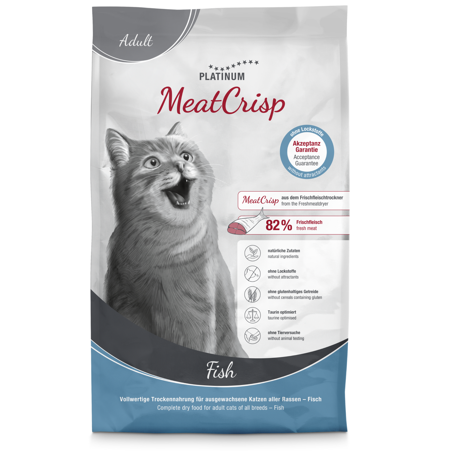 Platinum CAT Adult Fish