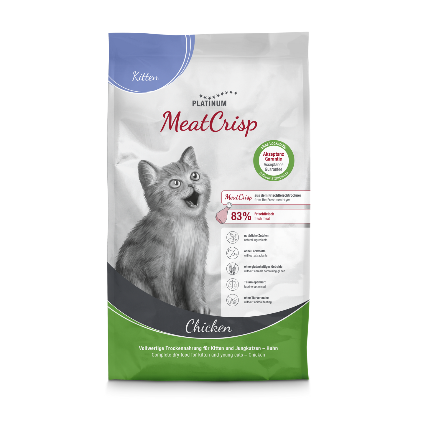 Platinum CAT Kitten Chicken